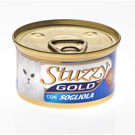 Stuzzy Gold Мусс для взрослых кошек (с камбалой) – интернет-магазин Ле’Муррр