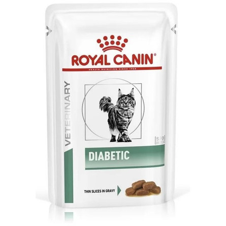 Royal Canin Diabetic Кусочки паштета в соусе для кошек при заболевании диабетом – интернет-магазин Ле’Муррр